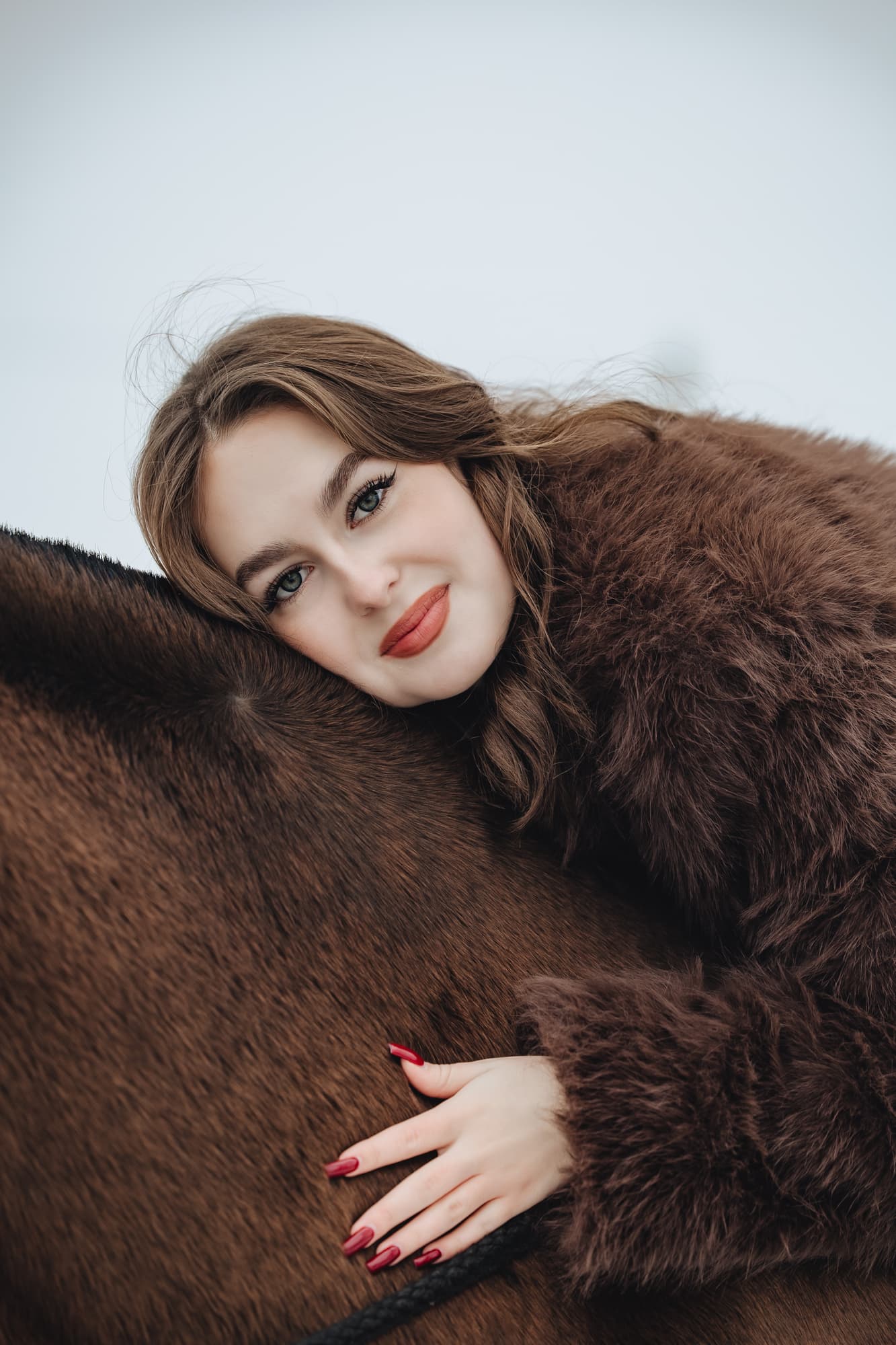 Maria and the horses · photo 7